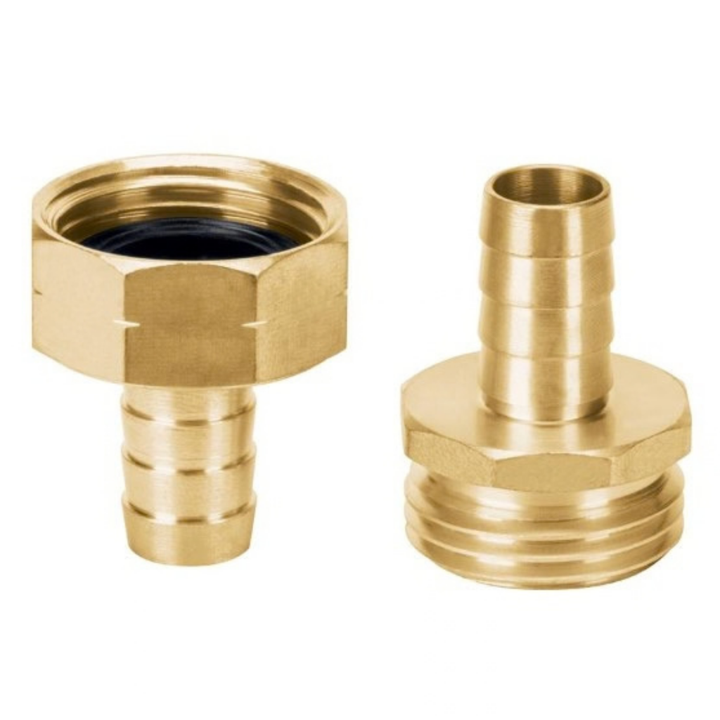 JUEGO DE CONECTORES P/MANGUERA MACHO Y HEMBRA 1/2" MOD. CFM-1/2B REF.12704 MARCA TRUPER
