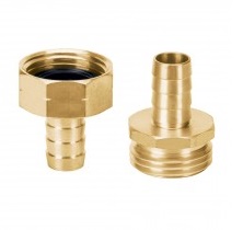 JUEGO DE CONECTORES P/MANGUERA MACHO Y HEMBRA 5/8" MOD. CFM-5/8B REF. 12706 MARCA TRUPER