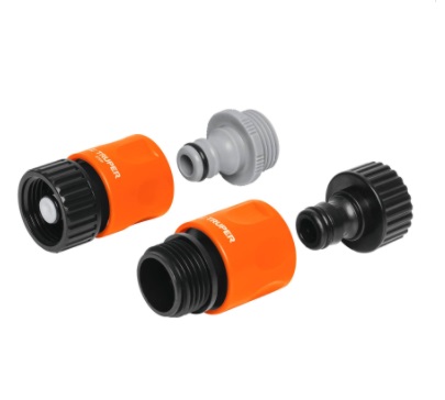 CONEXION RAPIDA P/MANGUERA 3/4" ABS 4 PZAS ( SISTEMA CLICK ) MOD. CLICK-SET REF.12728 MARCA TRUPER