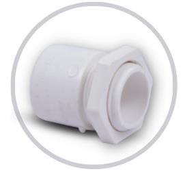 CONECTOR / ADAPTADOR CONDUIT 1/2" REF. C340401 MARCA UNITECA