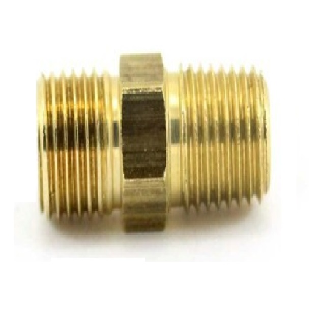 CONECTOR DE LATON MANGUERA OXIGENO DIAM. MANGUERA 1/4X1/4" REF. D06-V-08X08 MARCA VENEPRO