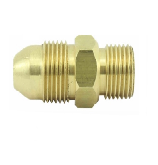 ADAPTADOR DE LATON POOL ROSCA SAE IZQ. 7/8" REF. D17-V-28 MARCA VENEPRO
