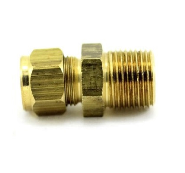CONECTOR MACHO DE COMPRESIÓN C/ANILLO DIAM. TUBO X NPT 5MMX1/4" REF. 68-FV-40 MARCA VENEPRO