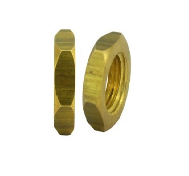 CONTRA TUERCA DE LATON - ROSCA NPT 3/8" REF. 111-BV-12 MARCA VENEPRO