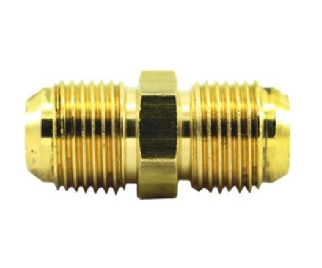 CONEXIÓN DE LATON UNIÓN FLARE 45° MACHO 1/2X1/2 " REF. 42-FV-16X16 MARCA VENEPRO