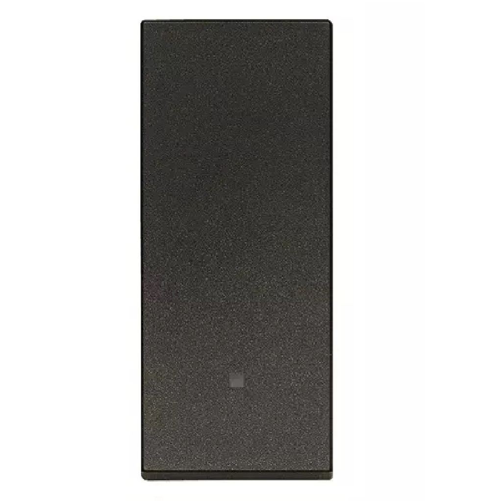 CONMUTADOR SENCILLO (TACO) 1P 10 AX 110-250V MAX 100W NEGRO SERIE LINEA REF. 30024.G MARCA VIMAR