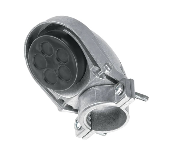 COPA DE ENTRADA / CABEZOTE 4 " DE ALUMINIO REF. 07011106 MARCA METALES ALEADOS