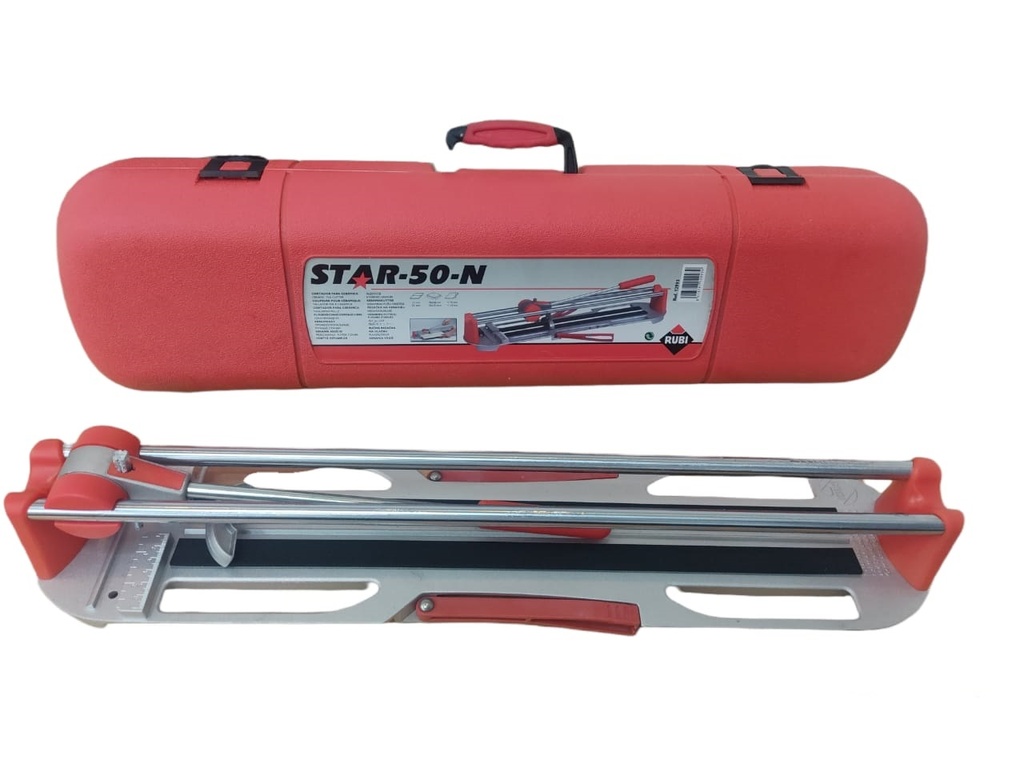 CORTADORA DE AZULEJO/ CERAMICA PROF. DE (50 CM) STAR-50 CON ESTUCHE REF.12993 /COD-401105 MARCA RUBI