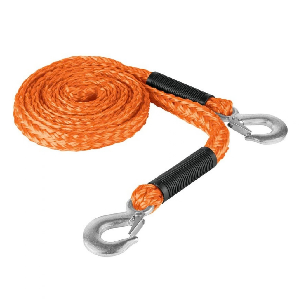 CORREA PARA REMOLQUE 5/8" X 3.5 MTS C/ GANCHOS CAP. 2 TON MOD. CREM-5/8X35 REF. 18345 MARCA TRUPER