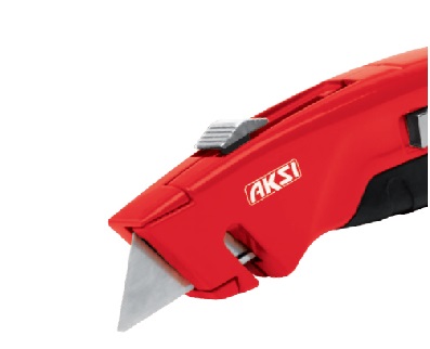 CUCHILLA/NAVAJA DE ALUMINIO MULTIUSO 6 HOJAS DE REPUESTO REF. 102107 MARCA AKSI