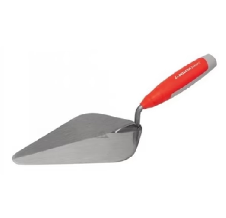 CUCHARA PARA ALBAÑIL 7" PUNTA REDONDA SMART 46C C/MANGO BIMETALICO REF. TRW46CBMSB COD. 230700 MARCA BELLOTA