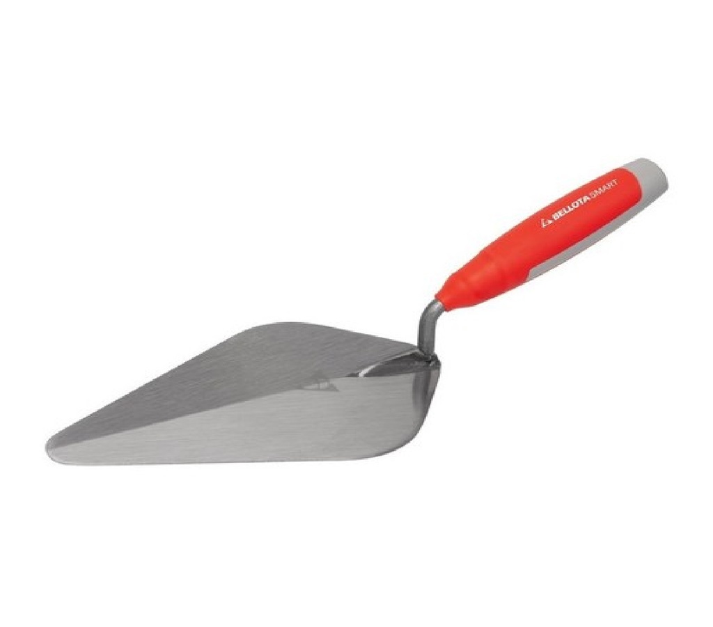 CUCHARA PARA ALBAÑIL 9" PUNTA REDONDA SMART 46E C/MANGO BIMETALICO REF. TRW46EBMSB COD. 231608 MARCA BELLOTA
