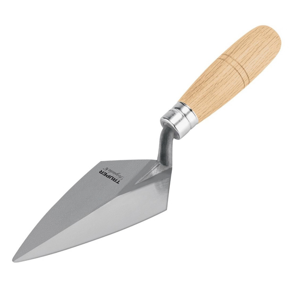 CUCHARA PARA ALBAÑIL 6" PUNTA FINA T/FILADELFIA MOD. CT-6" REF. 21054 MARCA TRUPER