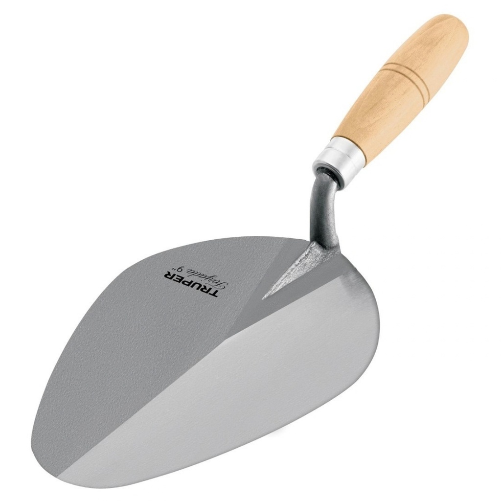 CUCHARA PARA ALBAÑIL 9" PUNTA REDONDA T/ GUADALAJARA MOD. CT-9" REF. 12994 MARCA PRETUL