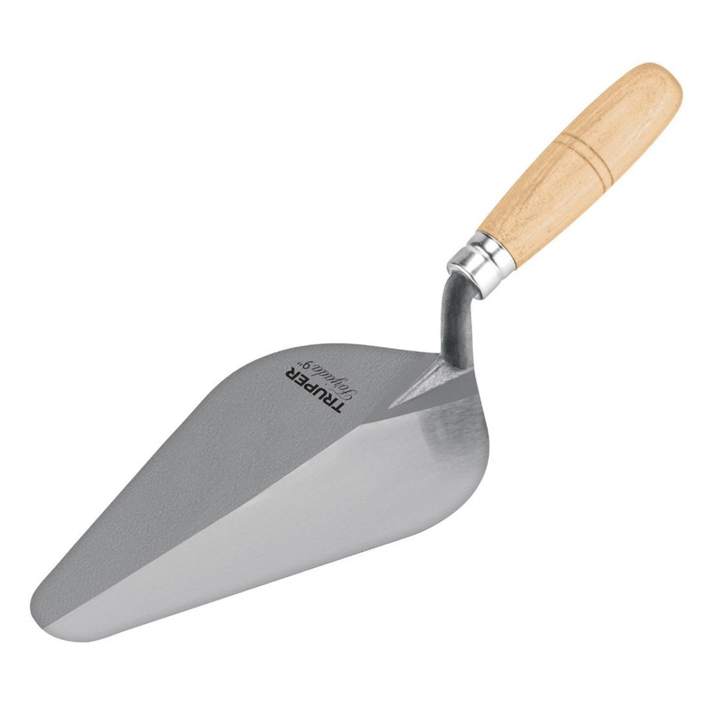 CUCHARA PARA ALBAÑIL 9" PUNTA REDONDA T/ CENTROAMERICANA MOD. CT-9C REF. 13006 MARCA TRUPER