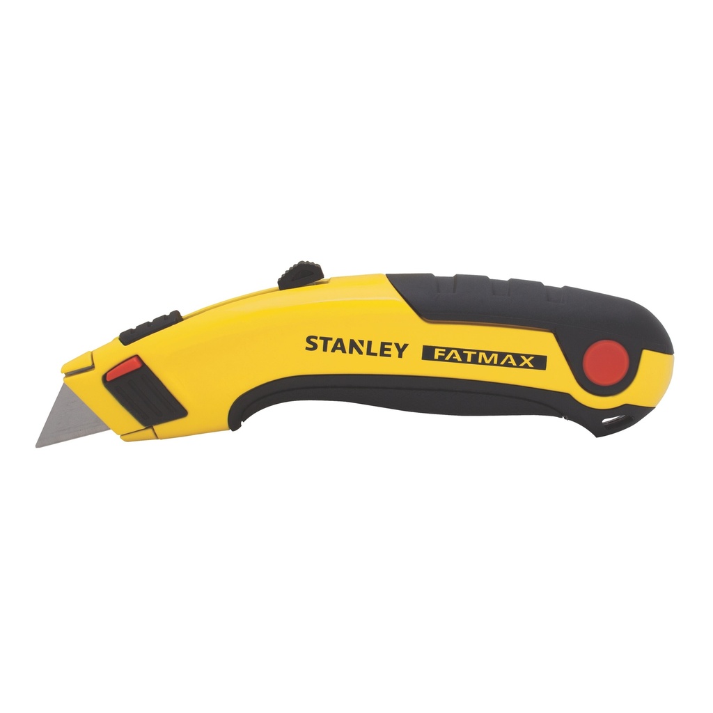 CUCHILLA / EXACTO METALICO RECTRATIL MANGO GOMA FATMAX REF. 10778 MARCA STANLEY