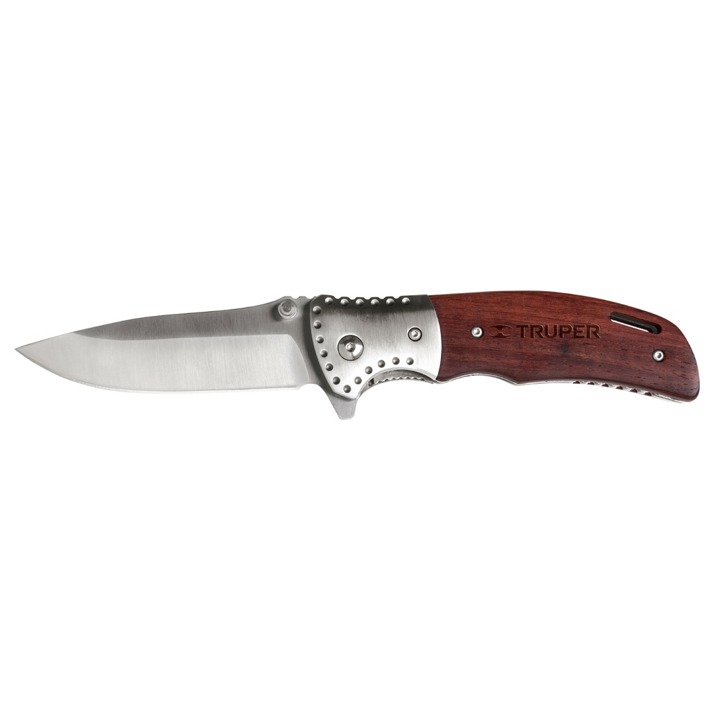 NAVAJA P/ELECTRICISTA 5" ABATIBLE A/INOXIDABLE M/METAL MOD. NV-5 REF.17023 MARCA TRUPER