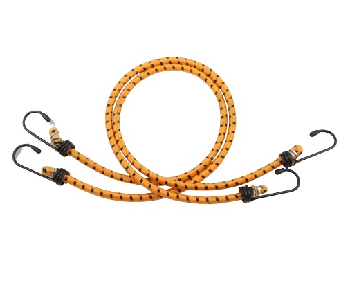 CUERDA ELASTICA 7 MM C/ GANCHO DE 3 MM 2 PZAS. / 0,60 MTS - 24" REF. 62242 MARCA TOLSEN