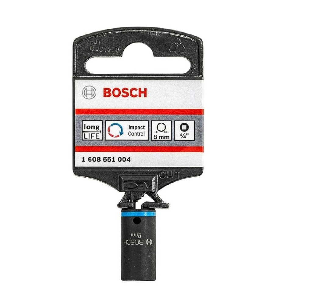 DADO DE IMPACTO 1/4" DE 8MM 1608551004 / 873742 / 025652 MARCA BOSCH
