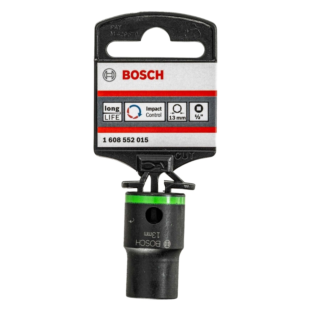 DADO DE IMPACTO 1/2" DE 10MM 1608552012 / 873804 / 025768 MARCA BOSCH