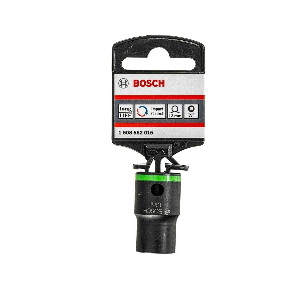 DADO DE IMPACTO 1/2" DE 13MM 1608552015 / 873813 / 025775 MARCA BOSCH