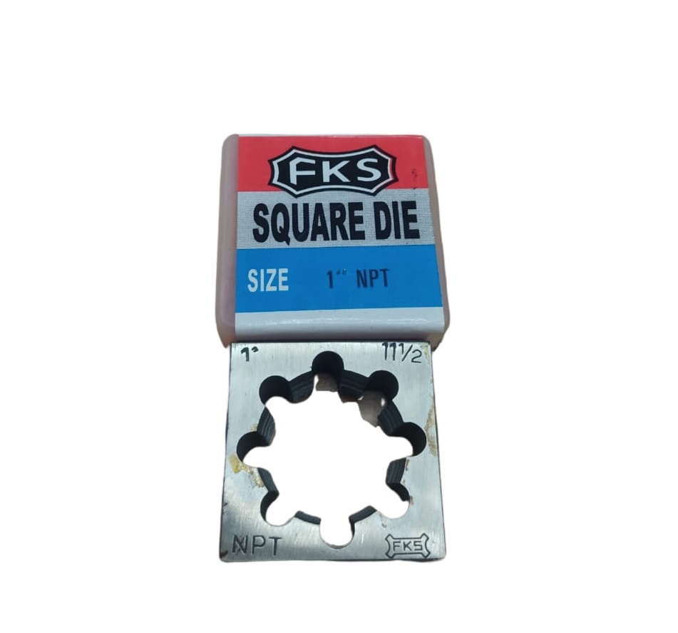 DADO PARA TARRAJA MANUAL ROSCA 1 " NPT ( CUADRADO ) REF. 307706 MARCA FKS