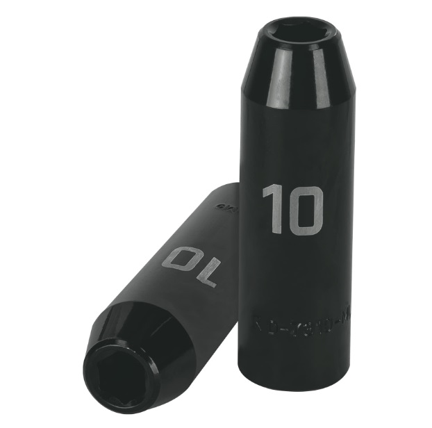 DADO DE IMPACTO LARGO 1/2" 10 MM CUADRO 1/2" 6 PUNTAS MOD.D-7310-M REF. 12422 MARCA TRUPER