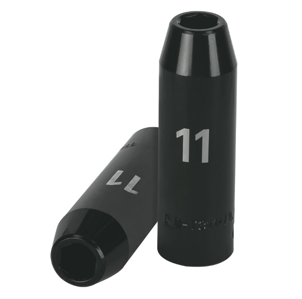 DADO DE IMPACTO LARGO 1/2" 11 MM CUADRO 1/2" 6 PUNTAS MOD.D-7311-M REF. 12423 MARCA TRUPER