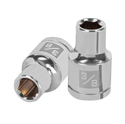 DADO LARGO HEXAGONAL 6 PUNTAS 1/2" X 3/8" MOD. D-1212-H REF. 13230 / 643709 MARCA TRUPER