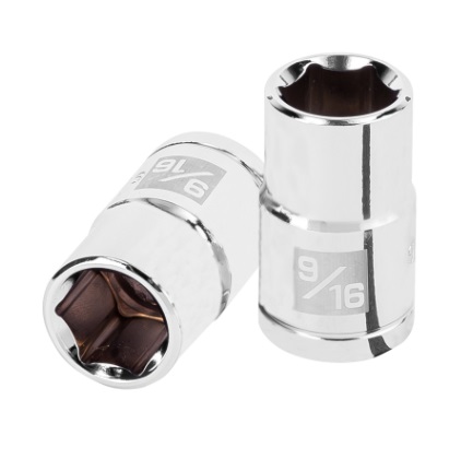 DADO LARGO HEXAGONAL 6 PUNTAS 1/2" X 9/16" MOD. D-1218-H REF. 13233 / 643730 MARCA TRUPER