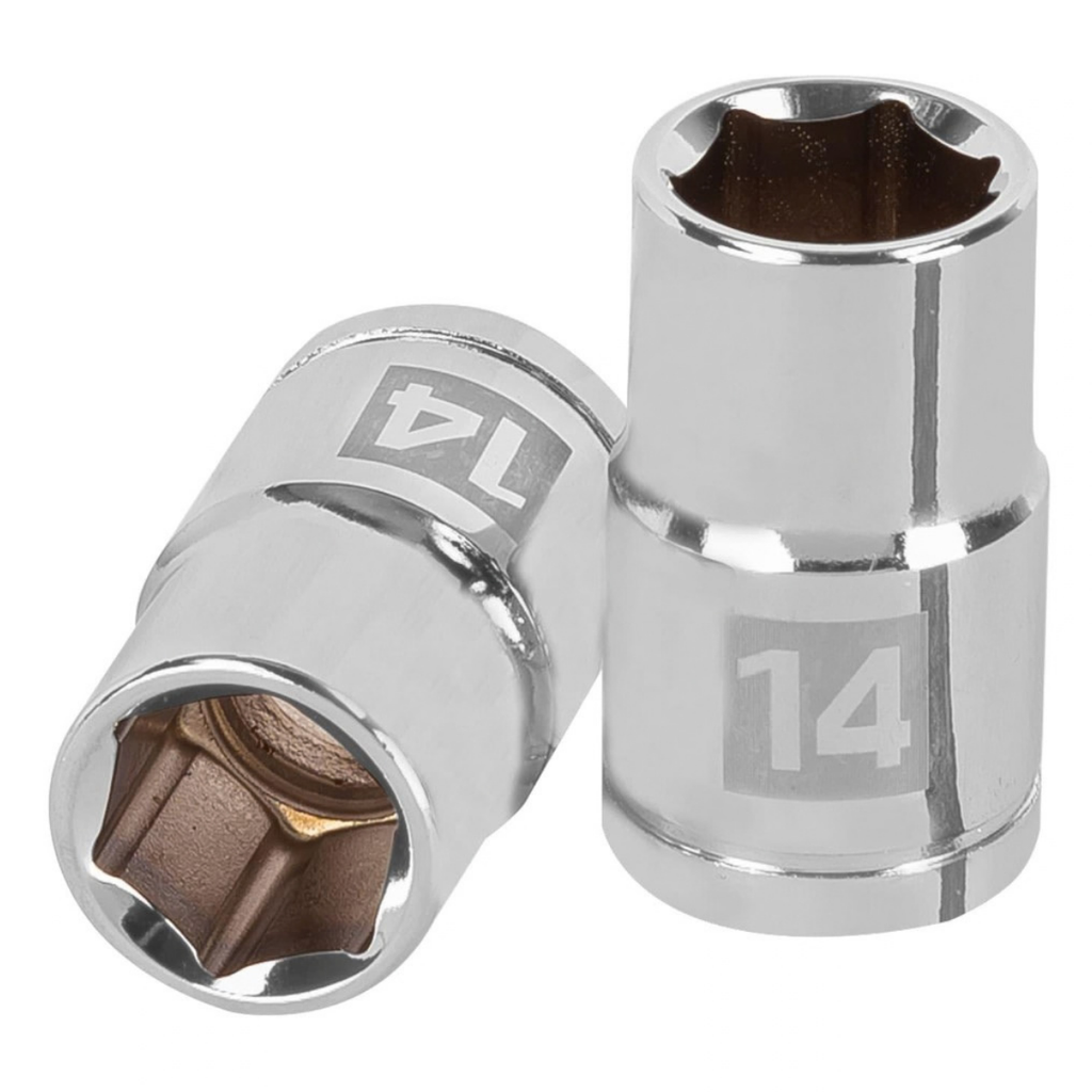 DADO HEXAGONAL 6 PUNTAS 1/2" X 14 MM MOD. D-5414-M REF. 13264 MARCA TRUPER