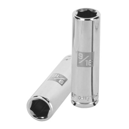 DADO LARGO HEXAGONAL 6 PUNTAS 1/2" X 9/16" MOD. D-1218-HL REF. 13326 / 643976 MARCA TRUPER