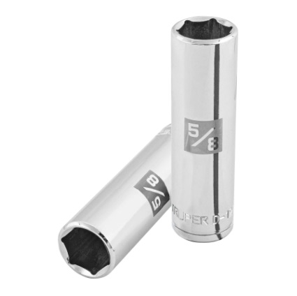 DADO LARGO HEXAGONAL 6 PUNTAS 1/2" X 5/8" MOD. D-1220-HL REF. 13327 / 643983 MARCA TRUPER