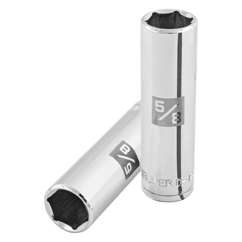 DADO LARGO HEXAGONAL 6 PUNTAS 1/2" X 5/8" MOD. D-1220-HL REF. 13327 / 643983 MARCA TRUPER