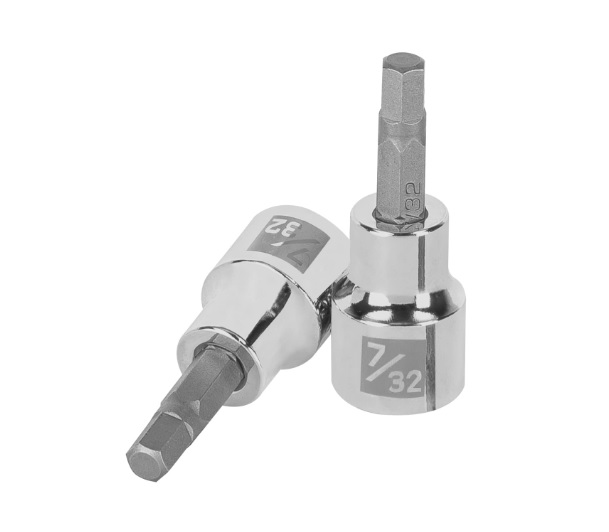 DADO ALLEN PUNTA HEX. 7/32" CUADRO 3/8" 6 PUNTAS MOD.D-4990-7/32 REF. 13464 MARCA TRUPER