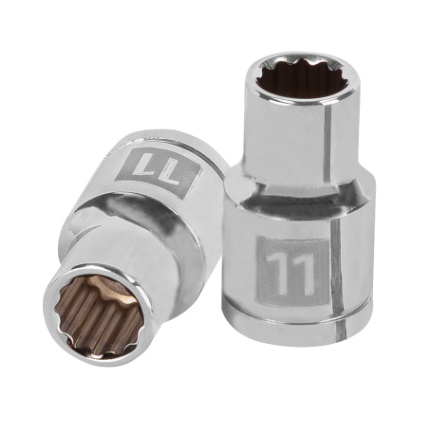 DADO 12 PUNTAS 1/2" X 11 MM MOD. D-1211-EM REF. 13525 / 615485 MARCA TRUPER