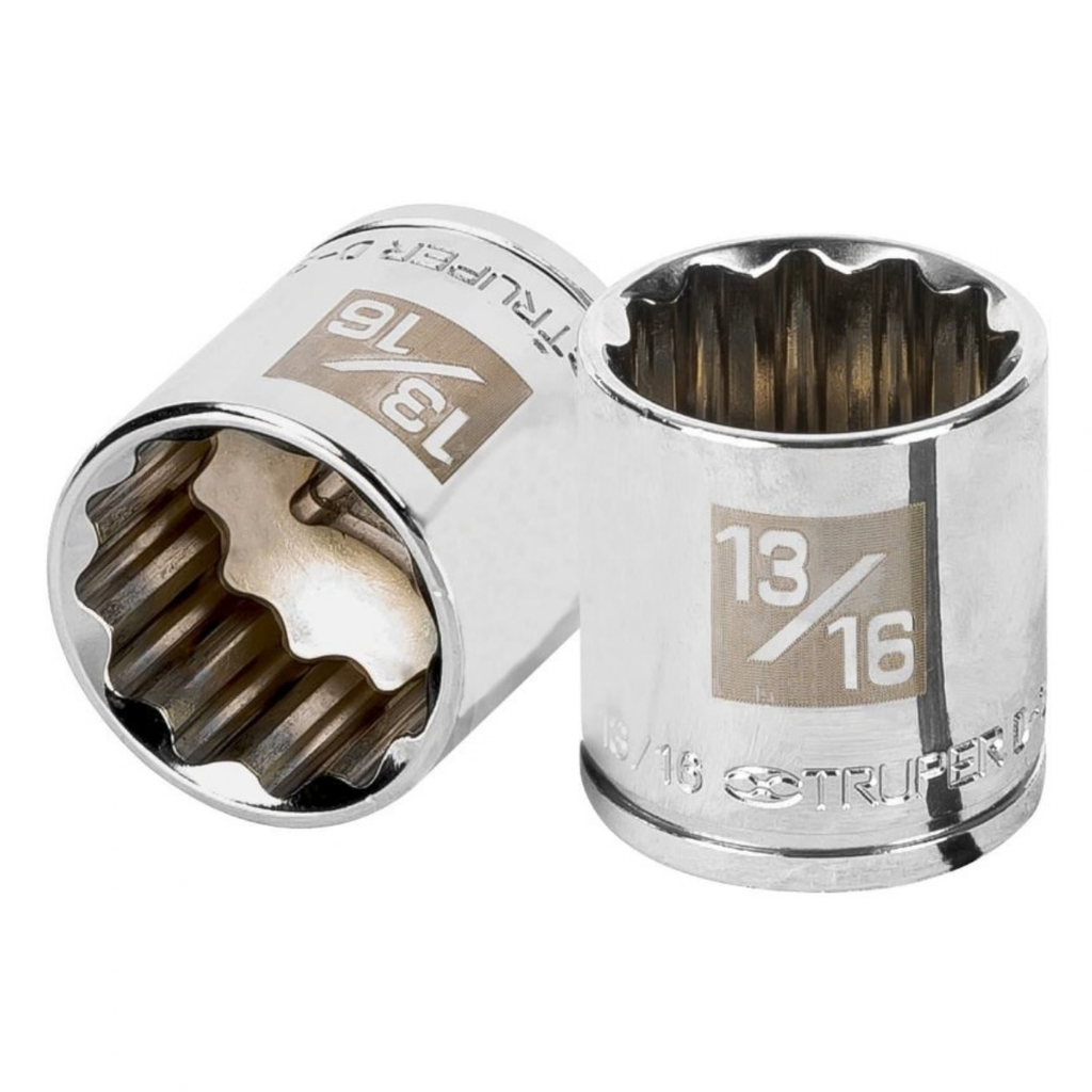 DADO 12 PUNTAS 3/8" X 3/16" MOD. D-5226 REF. 13589 MARCA TRUPER