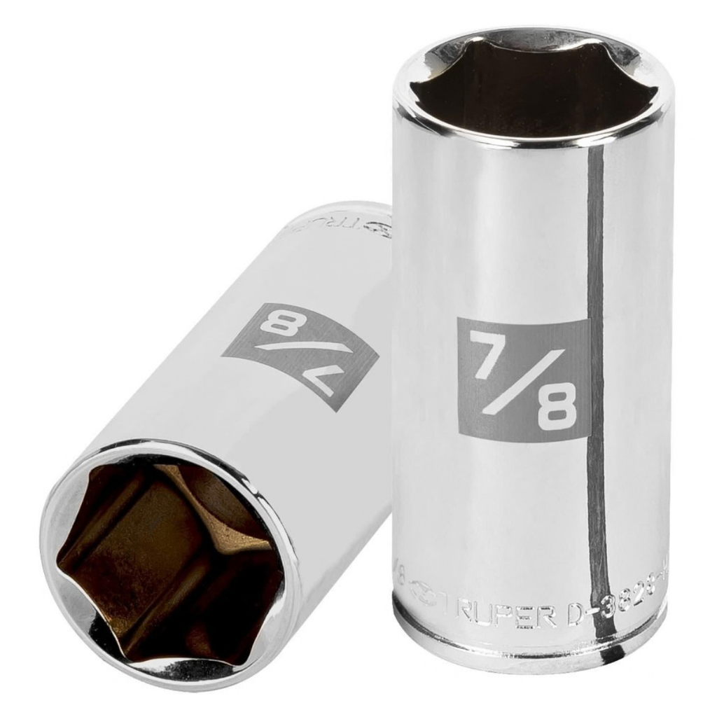 DADO LARGO 6 PUNTAS 3/8" X 7/8" MOD. D-5028-H REF. 13720 MARCA TRUPER