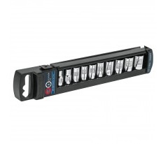 JUEGO DE AUTOCLET / DADOS DE 1/4" X 10 PZAS MILIMETRICO MOD. 14166 MARCA TRUPER