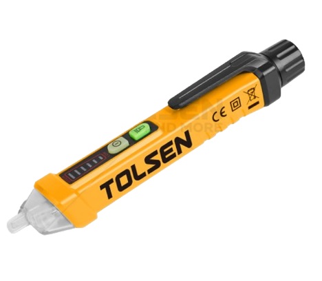 DETECTOR DE VOLTAJE DE CORRIENTE ALTERNA SIN CONTACTO / RANGO 12-1000V /60HZ REF. 38110 MARCA TOLSEN