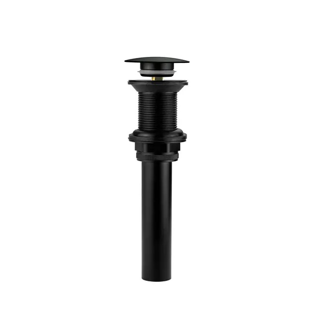 DESAGUE LAVAMANOS METAL CLICKER M/HONGO BLACK REF. GRI-1443 MARCA BELT-G