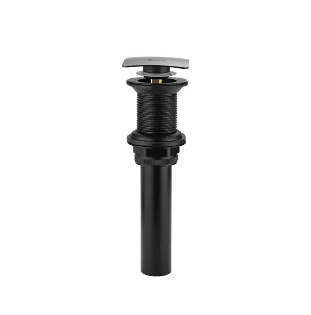 DESAGUE LAVAMANOS METAL CLICKER MOD.SQUARE BLACK REF. GRI-1445 MARCA BELT-G