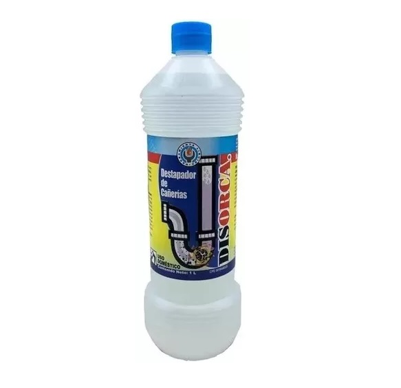 DESTAPA CAÑERIAS 1 LITRO COD. 440309 REF. T4030 MARCA DISORCA