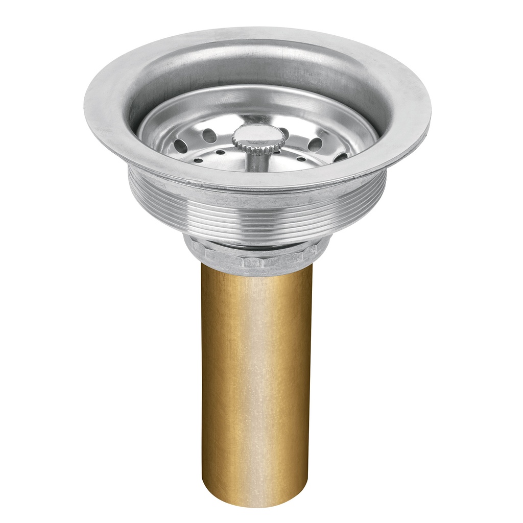 DESAGUE PARA FREGADERO INOXIDABLE DE 3 1/2" COD. CO-813 REF. 49352 MARCA FOSET