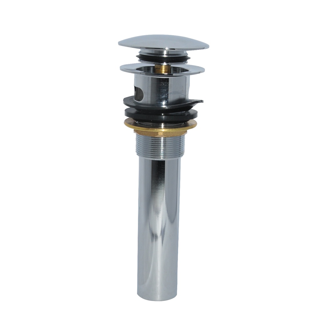 DESAGUE PARA LAVAMANOS Y BIDET 1 1/4" PUSH BUTTON C/ REBOSE STMA. REF. 35ACC605 MARCA FP