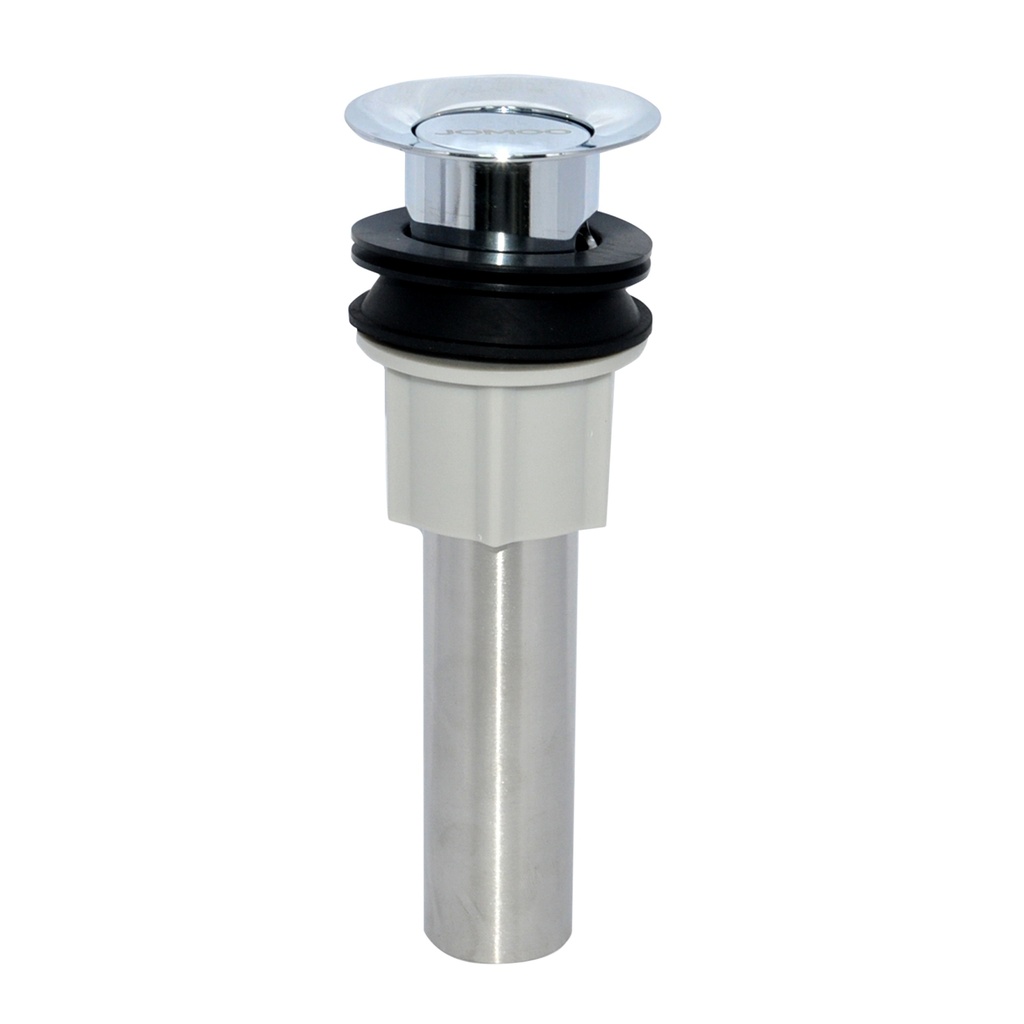 DESAGUE PARA LAVAMANO TIPO MONEDA METALICO CROMADO 1 1/4" REF. JMQC-06 MARCA JOMOO