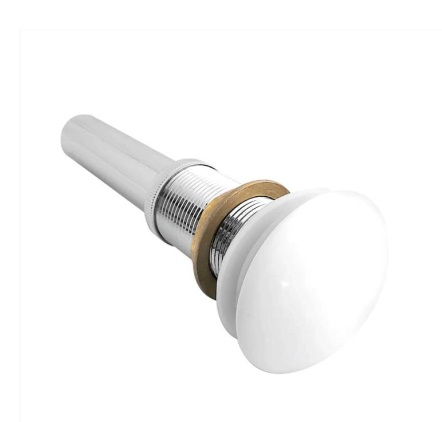 DESAGUE PARA LAVAMANO SIN REBOSADERO POP UP BLANCO REF. KU-PU02 MARCA KUBO