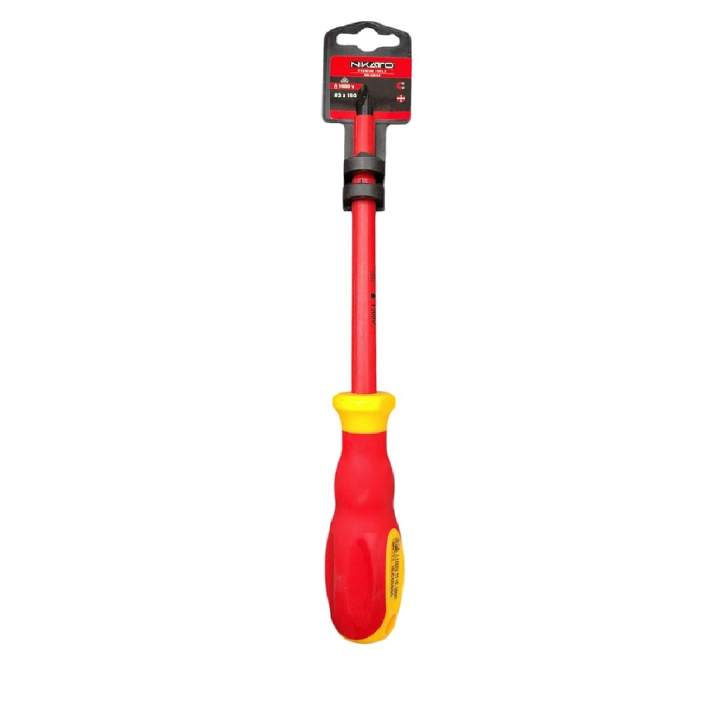 DESTORNILLADOR 1.000 V AISLADO PHILLIPS NRO. 2 REF. NIK-220-03 MARCA NIKATTO