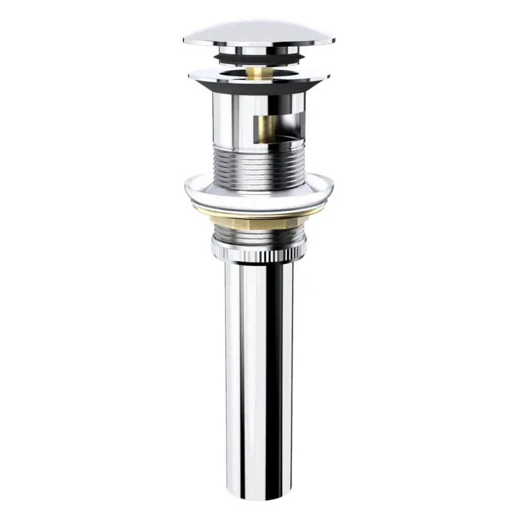 DESAGUE PARA LAVAMANO CON REBOSADERO + EXTENSION COMPLEMETS CROMADO REF. NVGRI0048 MARCA NOVA