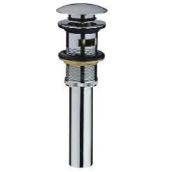 DESAGUE PARA LAVAMANO CON REBOSADERO + EXTENSION COMPLEMETS CROMADO REF. NVGRI0048 MARCA NOVA